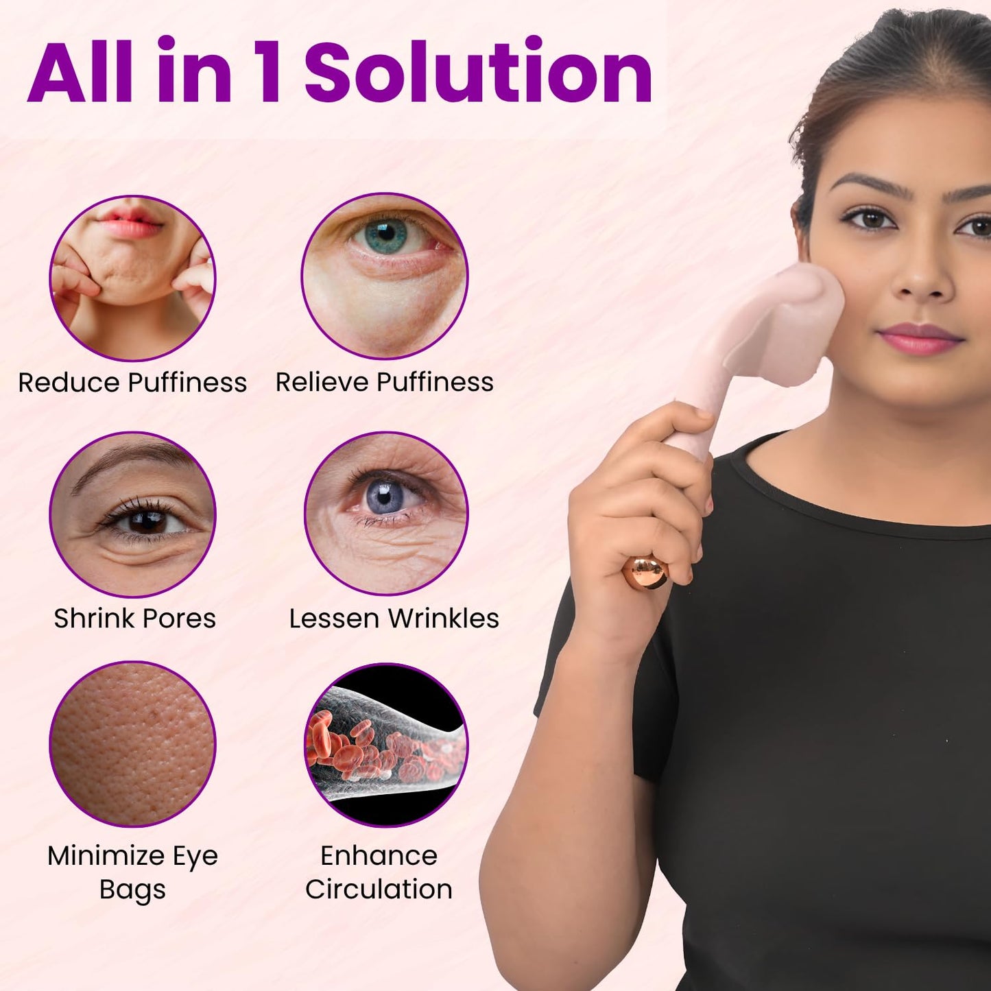 Facial Ice Roller & Massager